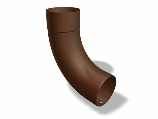 PREFA bend 85°, tilgjengelig i størrelsene Ø 60, 80, 100 og 120 mm, muliggjør en effektiv og sikker retningsendring i avløpssystemer.