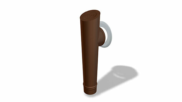 PREFA nedløpsåpning rund